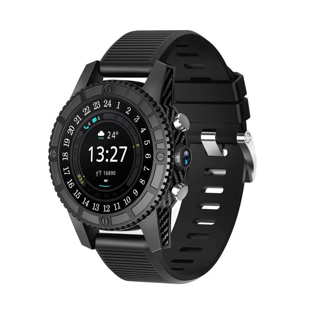 

Smart Watch Android 7.0 Smartwatch Support LTE 4G Phone Call Heart Rate for Samsung Gear S3 Clock