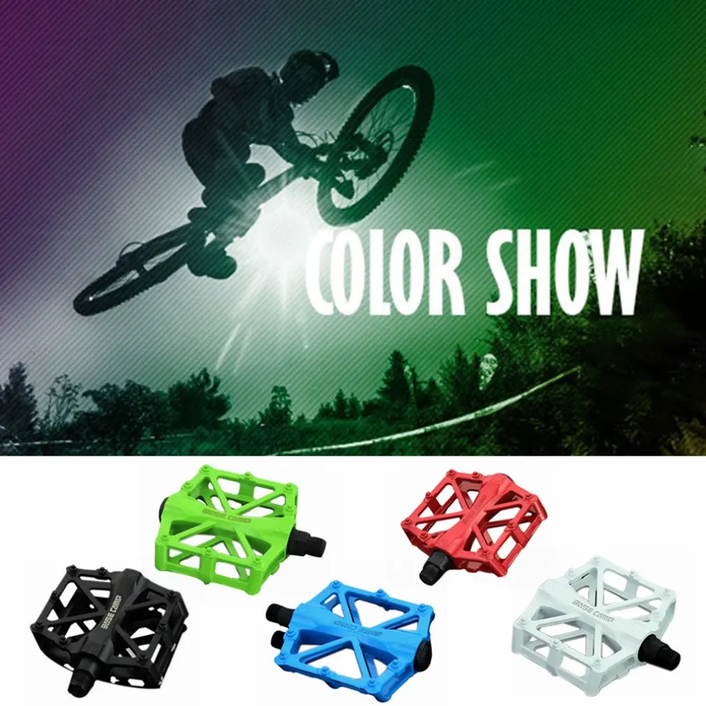 BC-671 прочный алюминиевый сплав MTB горный велосипед педали ультра легкий Cycing спортивные плоские педали