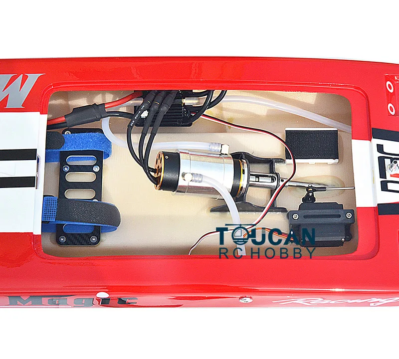 E32 RTR Германия Cat стекловолокно электрические Гонки Скорость RC лодка W/120A ESC/3200KV бесщеточный мотор/радиосистема-красный THZH0030