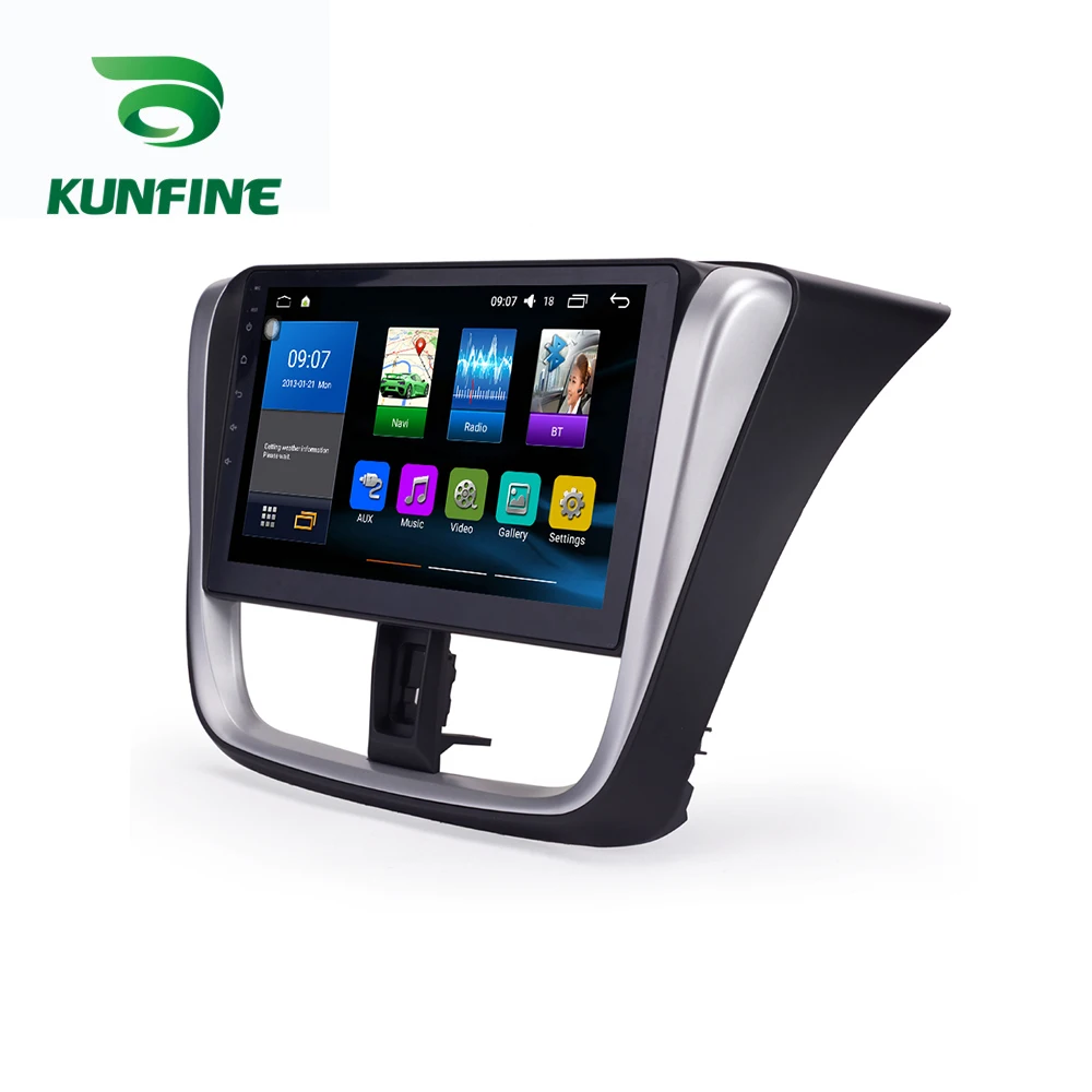 Восьмиядерный 1024*600 Android 8 1 автомобильный DVD GPS навигационный плеер Deckless стерео для