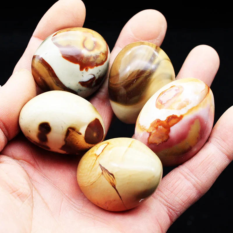

Natural marine stone play original stone ornaments marine rough stone egg small hand to play a piece of mineral specimen gift