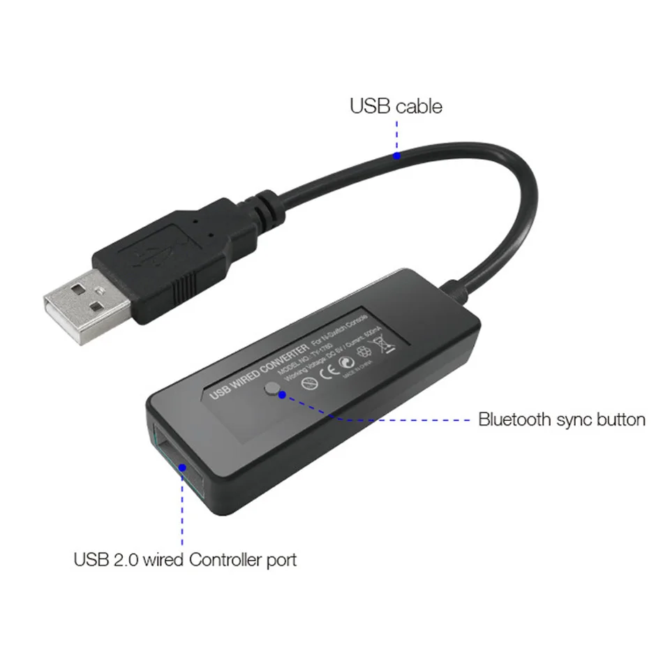 Ipega Беспроводной Контроллер конвертер адаптер с USB 2 0 портом для PS4/XBox/Nintendo Switch/PS3