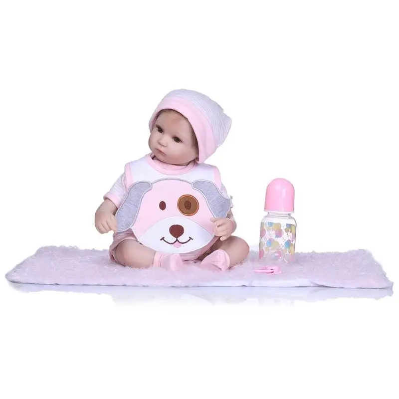 NPK моделирование Reborn Baby Dolls малыш Reborn Doll игрушки для детей силиконовые восхитительные реалистичные спящие успокаивающие Playmate