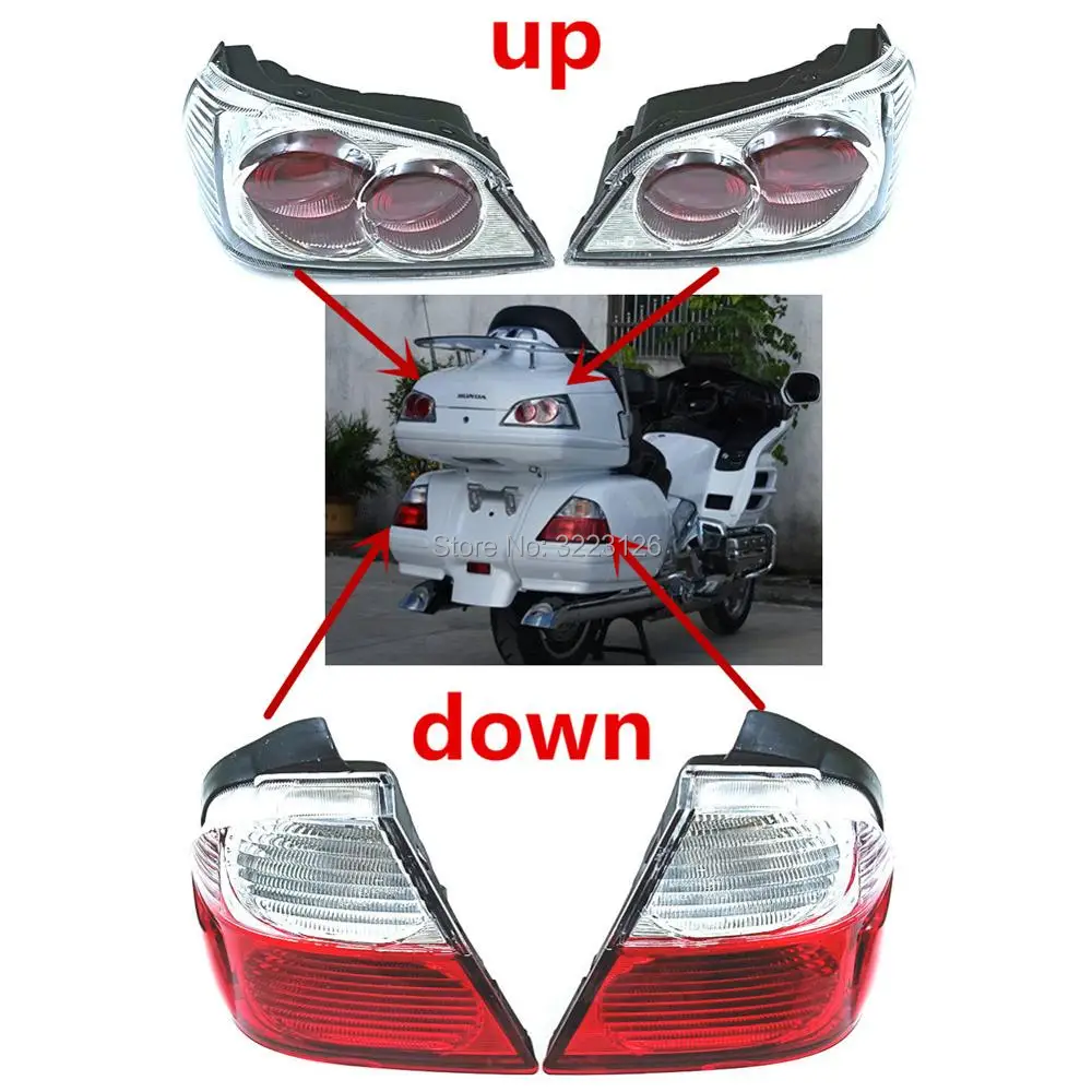 

GL1800 Motorcycle Turn Signals Taillight Rear Tail Light Lens Brake Indicator Cover For Honda Goldwing 2006 - 2011 High Quality
