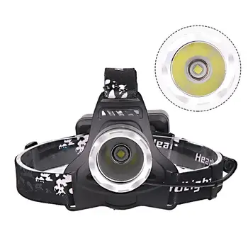 

Micro USB Charging LED Flash Headlamp Headlight for Running Hunting Hiking