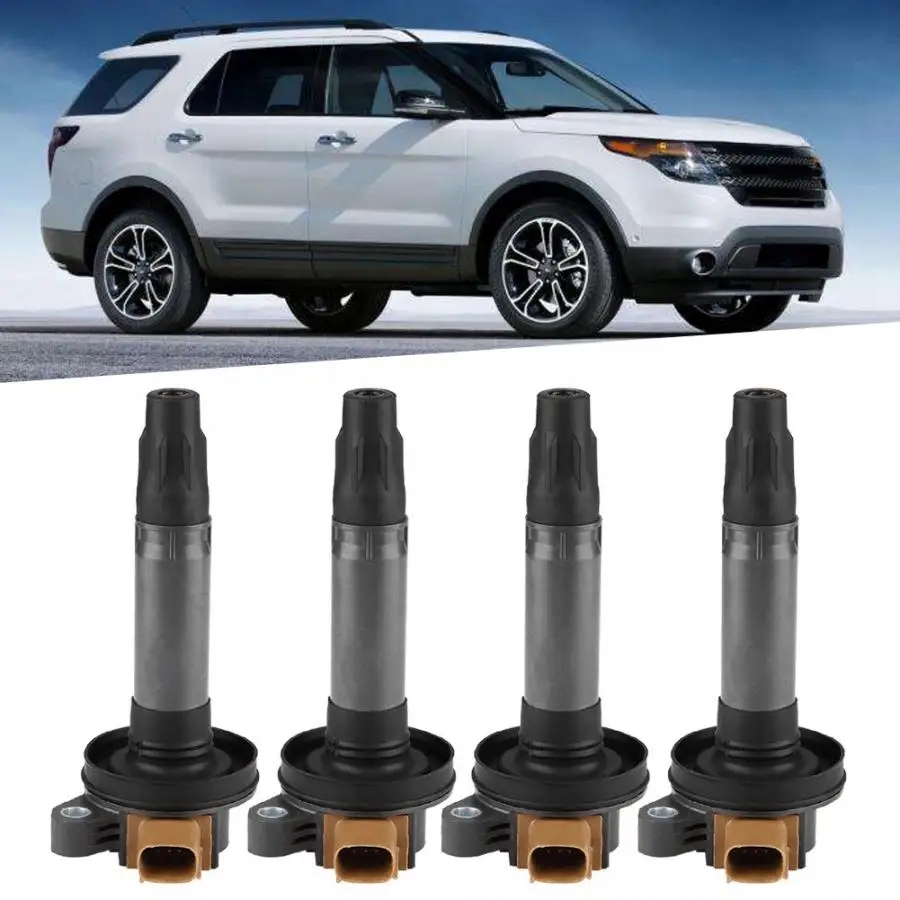 Катушка зажигания двигателя 4 шт. катушка DG549 для FORD F 150 EXPLORER POLICE taureus MKT|Катушка