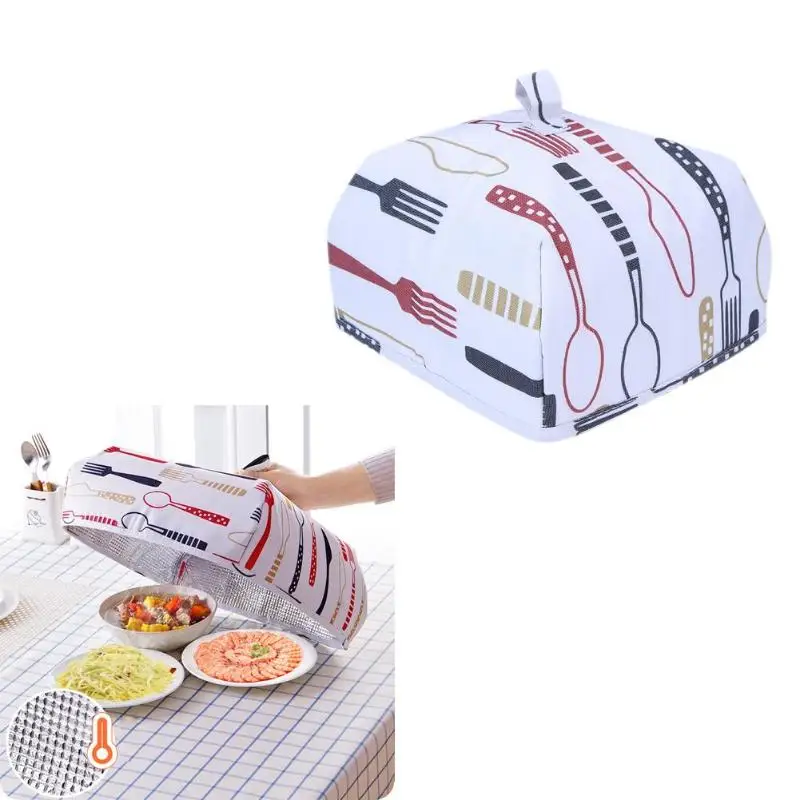 

Hot Aluminum Foil Food Folding Covers For Food Keep Warm Plates Insulation Utilities Kitchen Accessories Kitchen Food