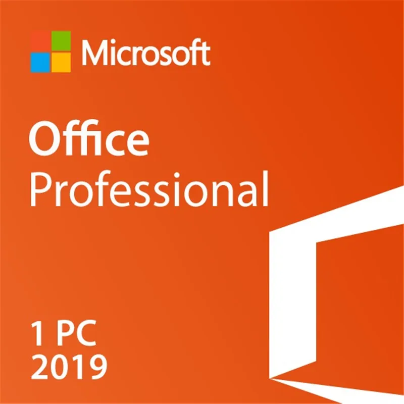 Microsoft Office Professional для Windows 10 код продукта Розничная коробка