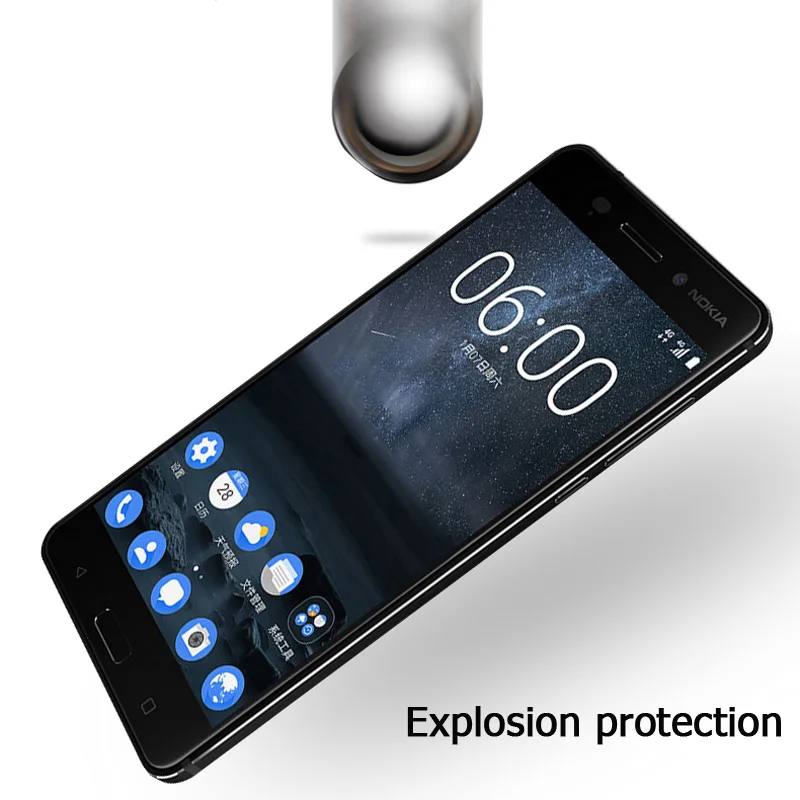 Защитное стекло для Nokia 8 1 7 5 6 3 2 2018 2017x5x6 Plus Защита экрана Nokia5 Nokia7 Nokia8 Nokia3|Защитные