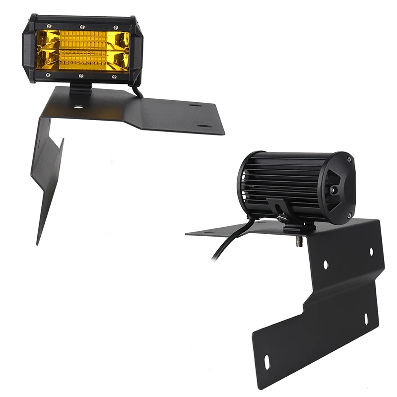 1 пара Автомобильный кронштейн a-световой столб держатель светодиодный легкие крепления поддержка для Аксессуары для Jeep Wrangler JL