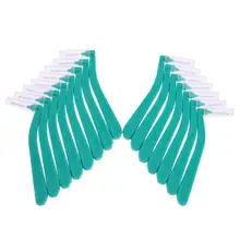 15 шт. l-образная межзубная щетка 0,6 мм Denta Floss Очистка зубов Ортодонтическая проволочная щетка Зубная щетка для ухода за полостью рта зубочистка