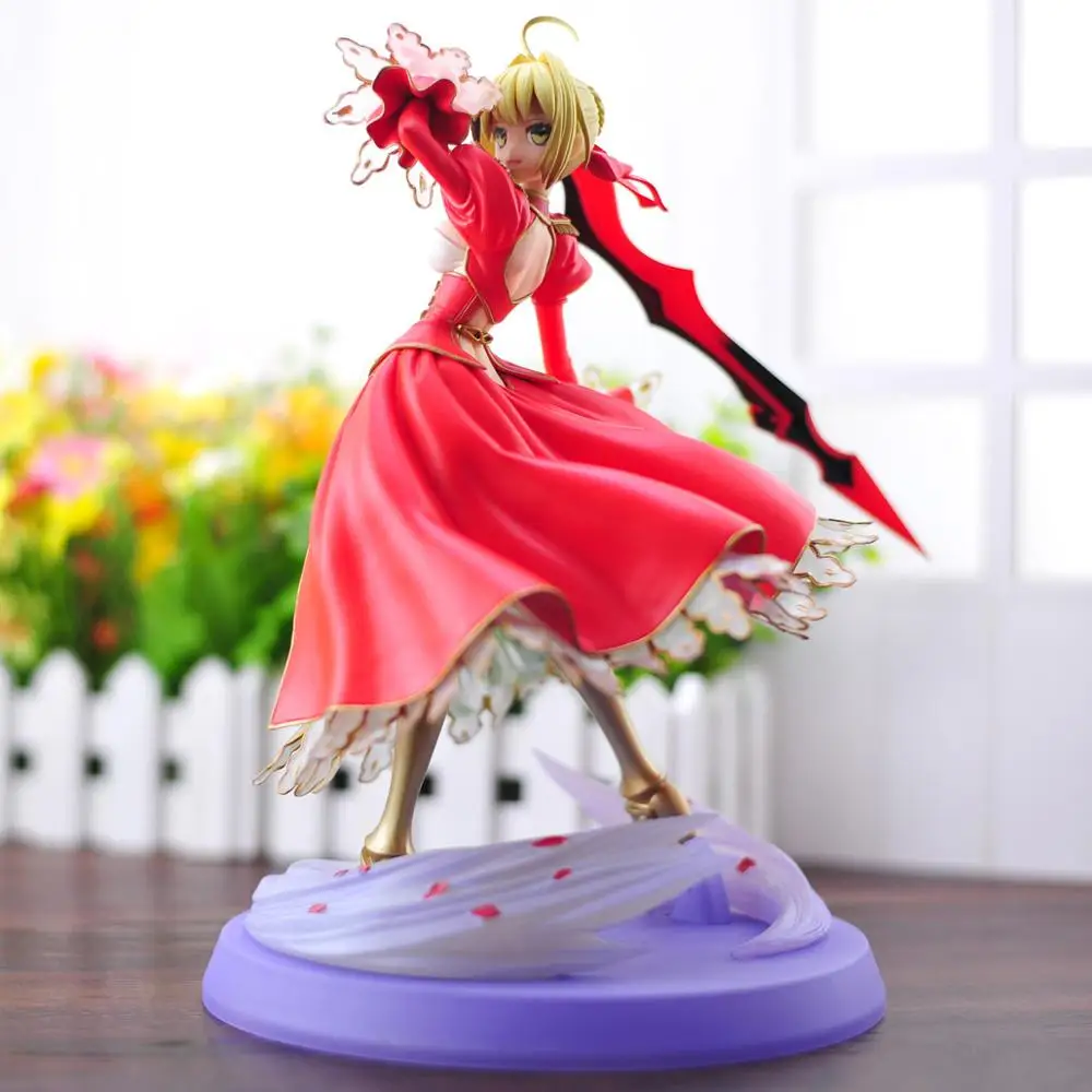Fate Stay Night Нерон Клавдий Fate/EXTRA Saber nero ПВХ фигурки героев игрушки Аниме Фигурки для