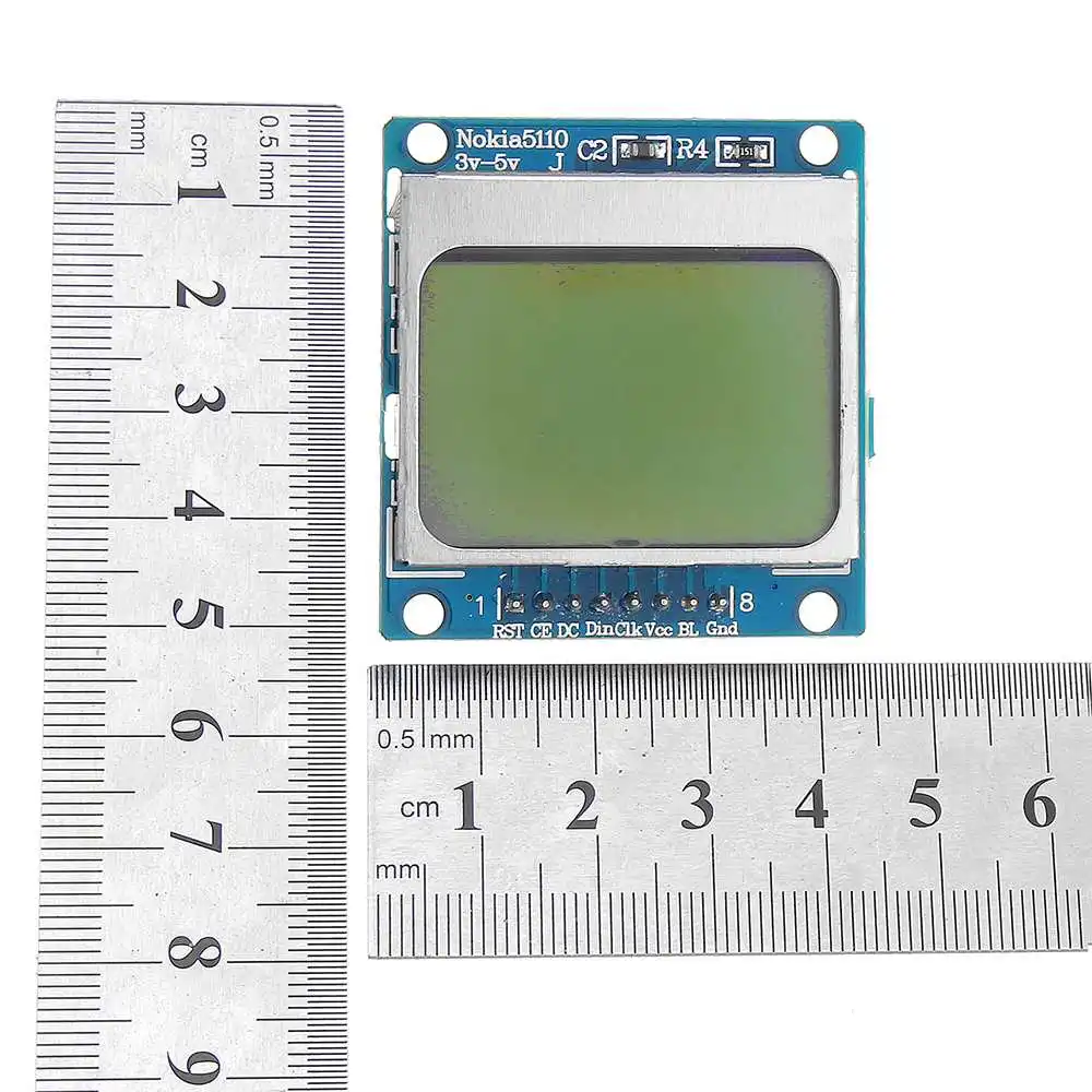 LEORY 1 шт. 5110 ЖК экран модуль SPI совместимый с 3310 экраном для разработки Arduino|Дисплеи|