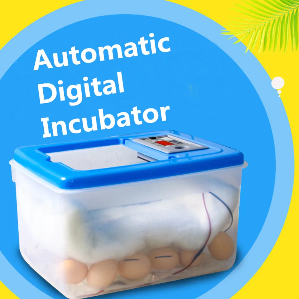 

30-64 Eggs 12V/220V Electronic Digital Incubator Hatcher Automatic Incubation Chicken Duck And Goose Incubator