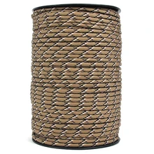 100 м 550 Тип 9 прядь Paracord парашютный канат трос выживания комплект спасательная палатка веревка для похода парашютный шнур Паракорд веревки, шнурки