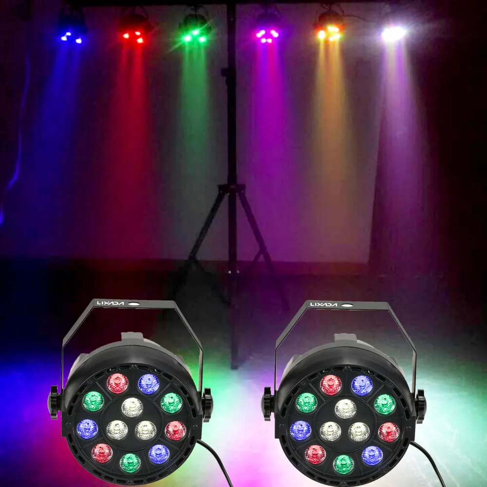 Новый дискотечный свет для вечеринок 15 Вт AC 100 240 В DMX 512 RGBW светодиодный