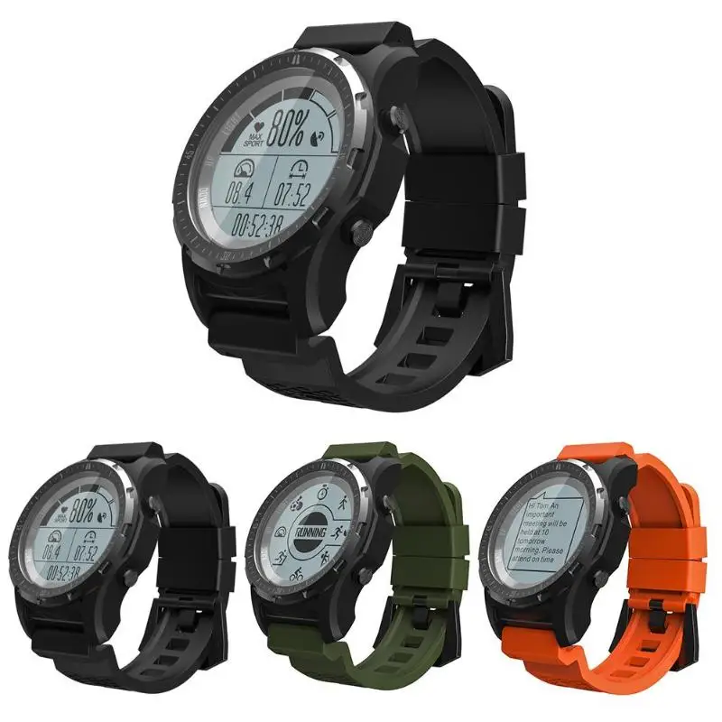ALLOYSEED S966 Bluetooth GPS Smart Watch IP68 Waterproof Sport Smartwatch Heart Rate Monitor Compass Thermometer Altimeter цена ALLOYSEED S966 Bluetooth GPS Smart Watch IP68 Waterproof Sport Smartwatch Heart Rate Monitor Compass Thermometer Altimeter цены онлайн