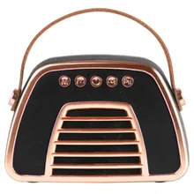 Ретро портативный Bluetooth динамик удобный мини сабвуфер Bluetooth динамик