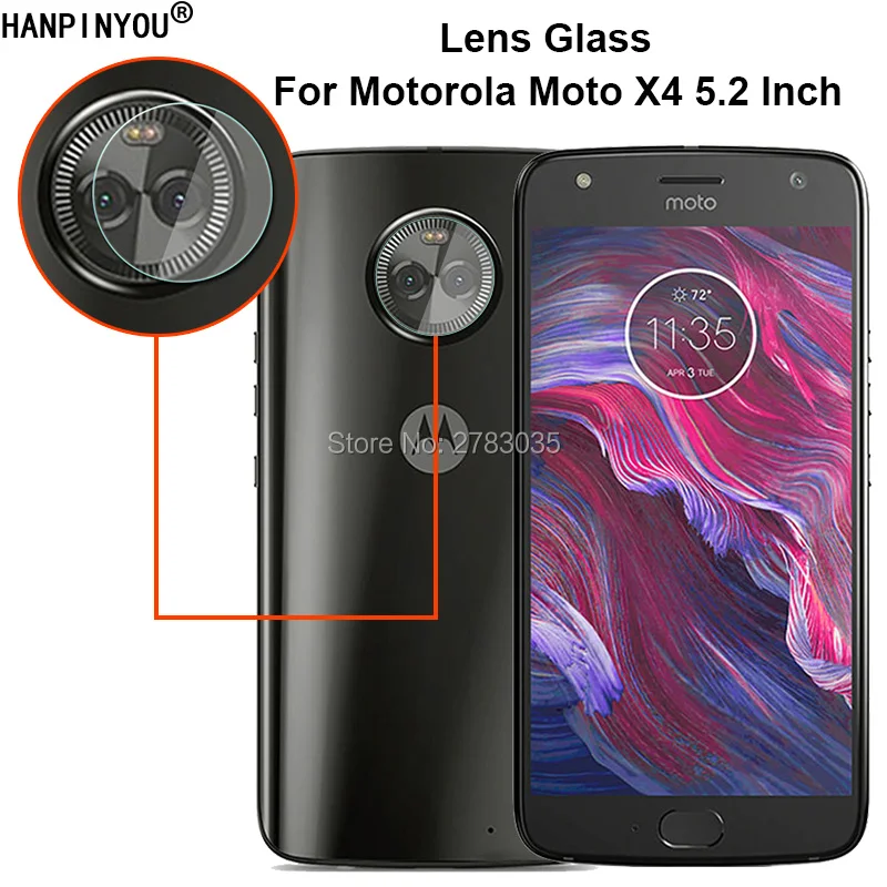Для Motorola Moto X4 X4th Gen 2017 XT1900 прозрачная ультратонкая задняя защита для объектива