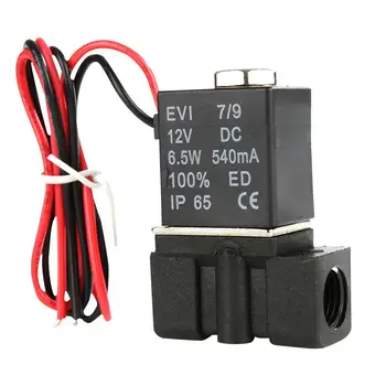 

Manual Flush Valve 1/4" NPT 2 Way Plastic Electric Solenoid Valve NC Normally Closed DC12V Solenoid Valve Wholesale