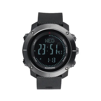 

Multifunctional Men Outdoor Smart Watch Digital Sports Wrist Watch Compass Altimeter Barometer Military 5ATM Water Resistant