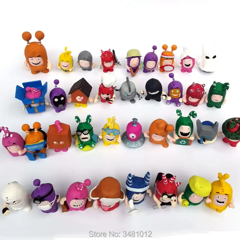 oddbods mini figures