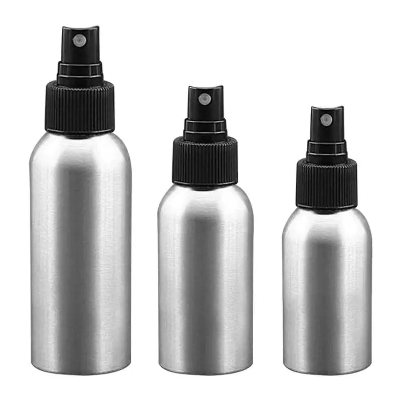 

1 PCS 30ml 50ml 100ml Aluminium Spray Refillable Bottle Transparent Pump Cosmetic Pack Empty Spray Atomizer Cosmetic Makeup Tool