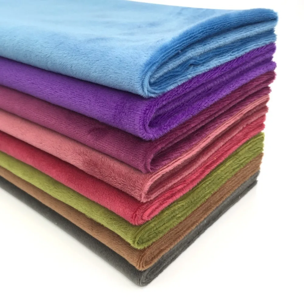 New 100/% Polyester Faux Suede Fabric Material Craft Quilting in 8 great colours