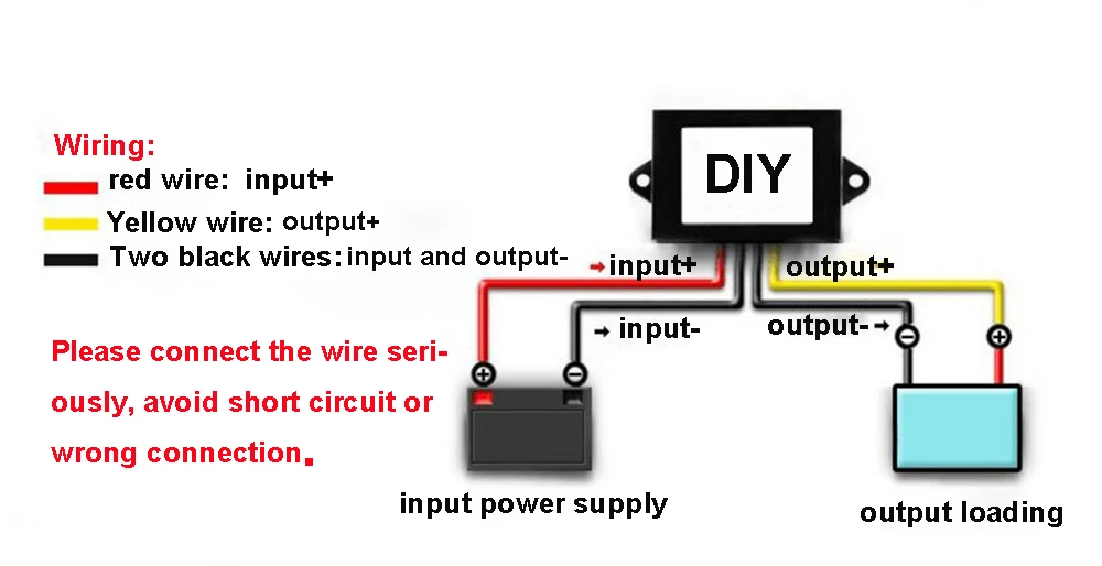 DC 12 V(6 V-22 V) понижающий 3,3 V 3A 10 W dc-dc модуль DC понижающий преобразователь Автомобильный адаптер питания Регулятор Напряжения Водонепроницаемый