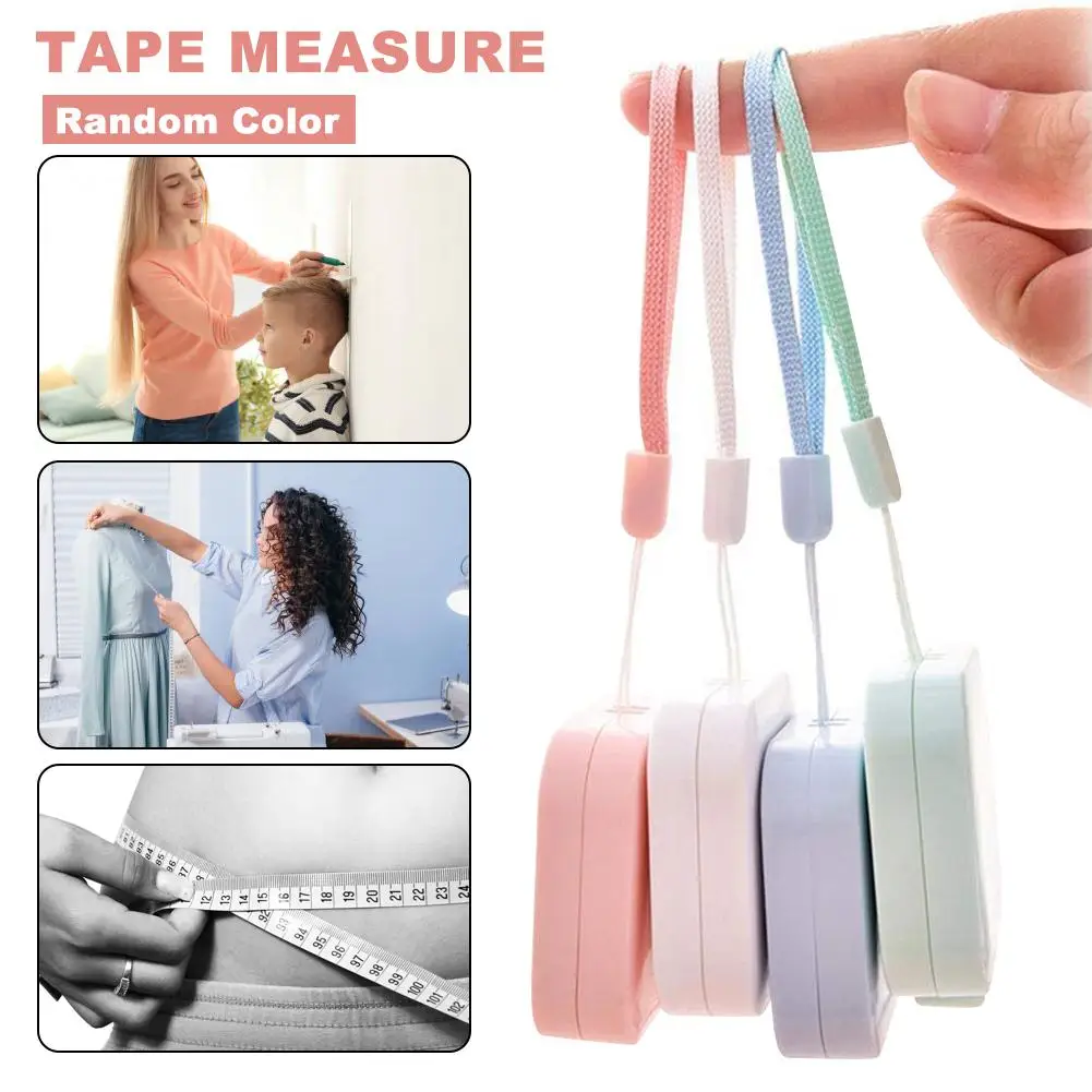 

Mini Small Portable 60 Inch 150CM Telescopic Tape Measure Body Height Measuring Ruler Child Development Height Measuring