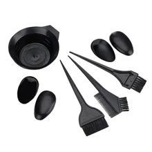 Окрашивания Набор для волос DIY окрашивание волос инструмент Набор чашек и щеток& Two-Обрезной гребень& наушники