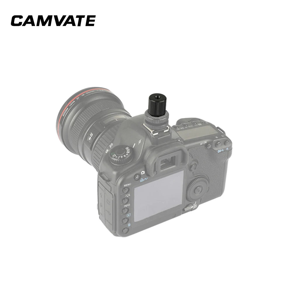 CAMVATE 1/4 &quot 20 женский винт с двойной резьбой адаптер для удлинителя рукоятки