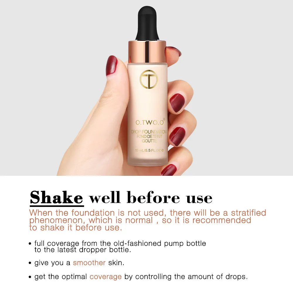 Matte Foundation With Sponge Puff Kit Matte Effect Velvet Texture Liquid Drop Foundations Makeup Set Concealer Lasting 45 Matte Foundation With Sponge Puff Kit Matte Effect Velvet Texture Liquid Drop Foundations Makeup Set Concealer Lasting 45