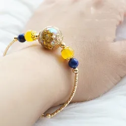 Aurareiki Orgonite Pulsera Protección contra la Radiación 14 K Oro Cristal Chakra Abierto Reiki Natural Pulsera de Yoga Proceso de Joyería Resina Aurareiki Orgonite Pulsera Protección contra la Radiación 14 K Oro Cristal Chakra Abierto Reiki Natural Pulsera de Yoga Proceso de Joyería Resina
