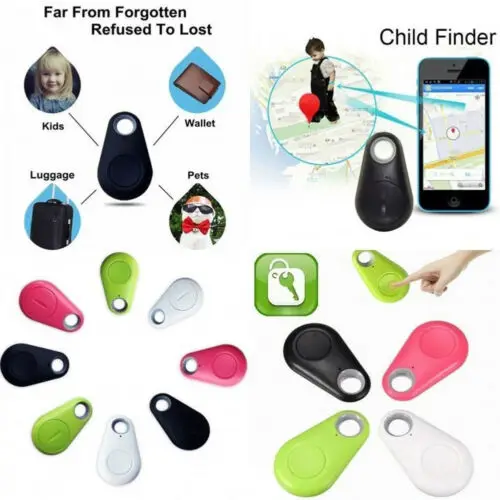 

1Pc Spy Mini GPS Tracking Finder Device Locator Tag Alarm Wallet Key Auto Car Pets Kids Motorcycle Tracker Track