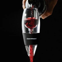 Excelvan аэраторный Графин для вина бункер фильтр красный аэратор для винного графина с основанием красное Вино ароматизатор стенд кухонные инструменты