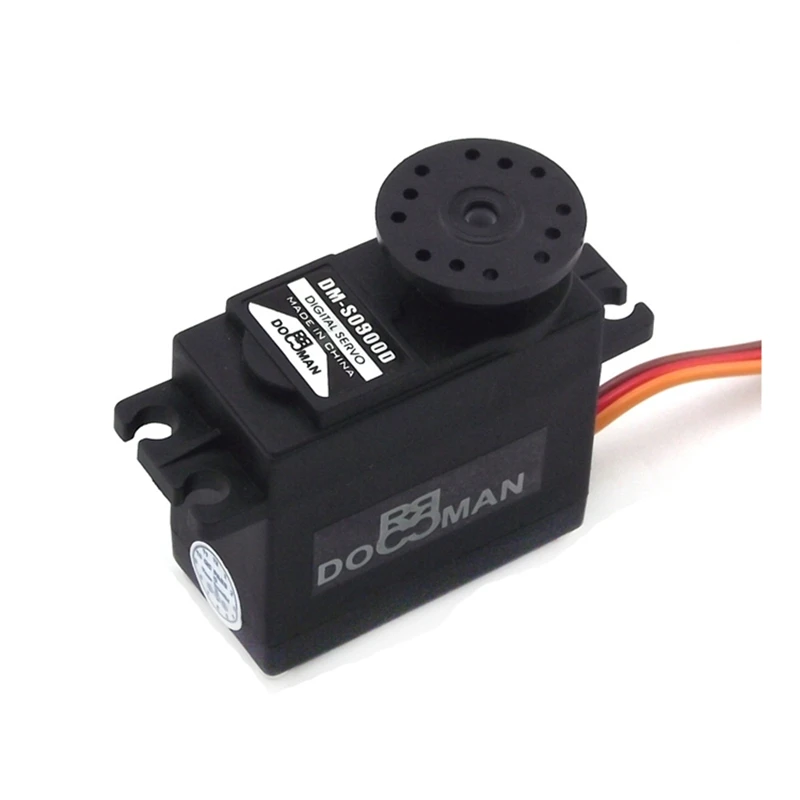 DOMAN RC DM-S0900D 9kg Remote Control Airplane Parts Digital Servo Dual Bearing Plastic Gear for RC Airplane