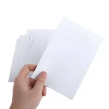 100 шт./лот A4 глянцевая фотобумага A4 печать фотобумага белая A4 бумага для струйной печати для офиса дома