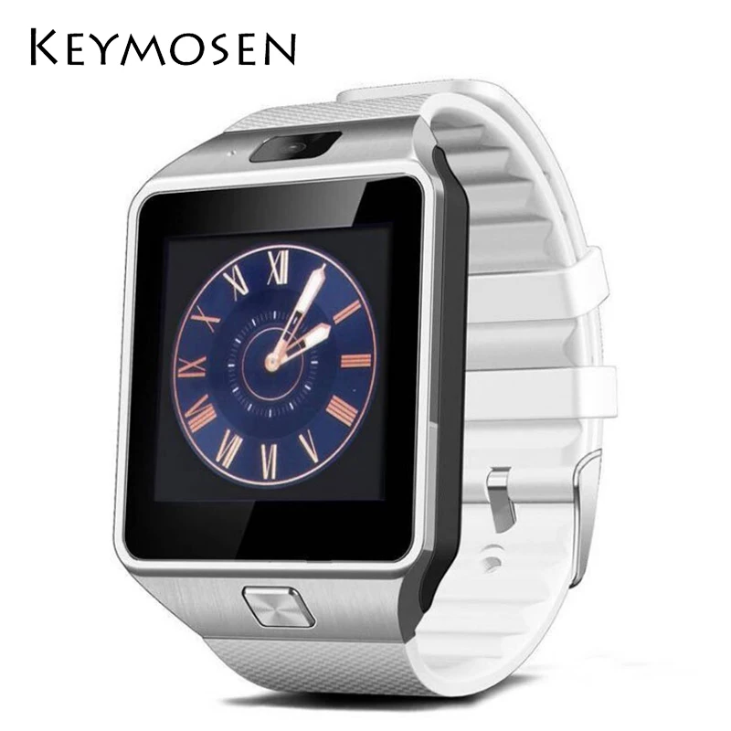 

Smart Watch Clock With Sim Card Slot Push Message Bluetooth Connectivity Android Phone Better Than DZ09 Smartwatch Men Watch