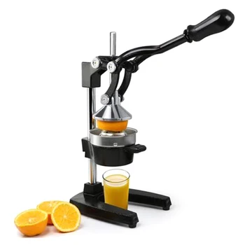 

Orange Hand Press Commercial Pro Manual Citrus Fruit Lemon Juicer Juice Squeezer