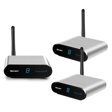 AV530-2 AV 1 передатчик 2 приемника 5,8 ГГц беспроводной 300 м воспроизведение ТВ Видео аудио передатчик приемник стерео передача