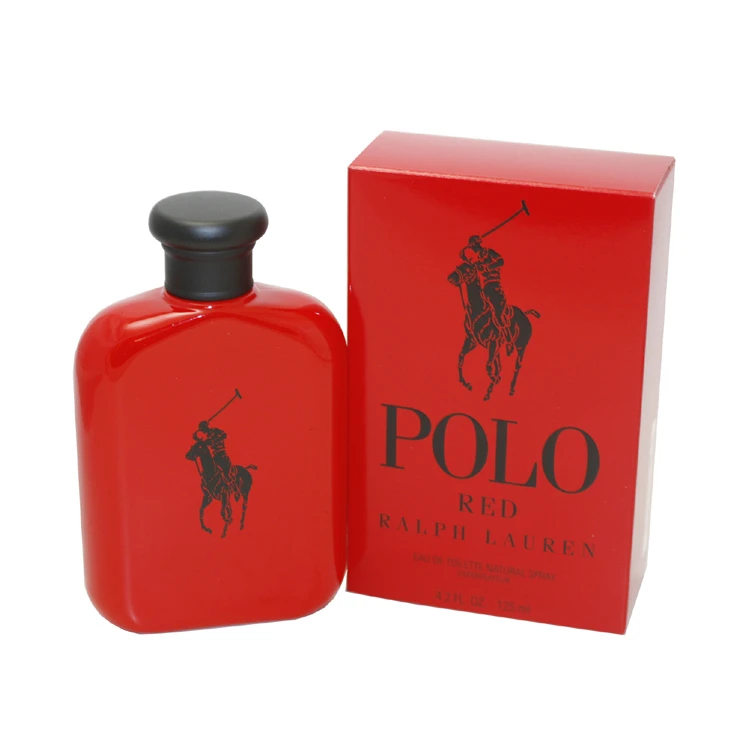 POLO RED by Ralph Lauren for Men EAU DE TOILETTE SPRAY 4.2