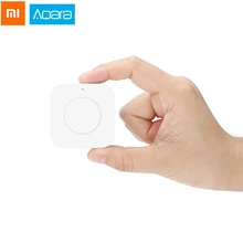 AQara WXKG12LM беспроводной умный переключатель интеллектуальное приложение дистанционное управление/дверной звонок для умных устройств Xiaomi Mi дома AQara WXKG12LM беспроводной умный переключатель интеллектуальное приложение дистанционное управление/дверной звонок для умных устройств Xiaomi Mi дома