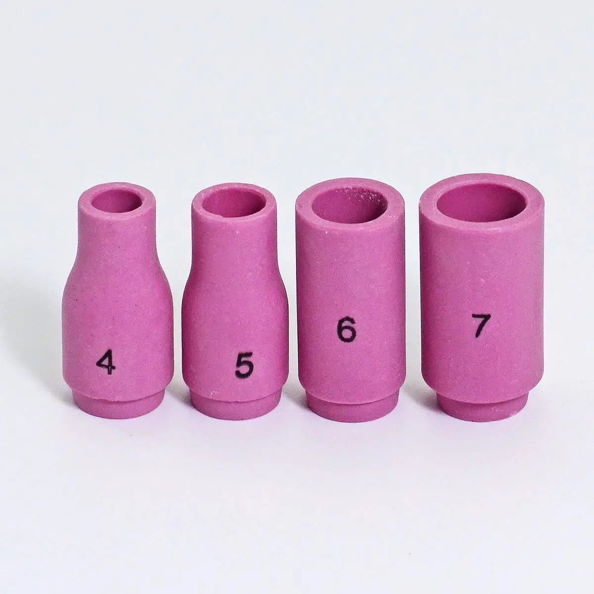 TIG Collets Bodies Alumina Cup Assorted Size Fit SR WP 9 20 25 TIG Welding Torch Consumables 53pcs