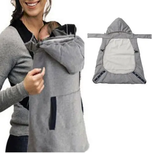 Chaud nouveau-né infantile enfant écharpe porte-bébé confort coupe-vent sac à dos transporteur couverture manteau fonctionnel hiver couverture chaude