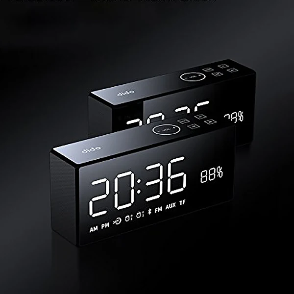 Dido X9 перезаряжаемый зеркальный светодиодный дисплей громкость и бас Hi Fi
