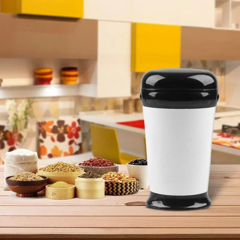 

Mini Stainless Steel Electric Coffee Grinder Household Coffee Bean Grinder Spices Maker Nuts Grinding Machine Kitchen Tools
