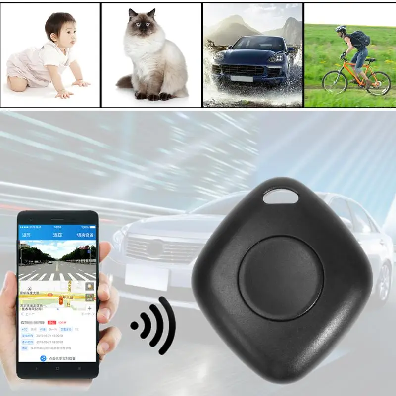 

VODOOL Mini Bluetooth Tracking Device Car Motor Vehicle Tracker Locator Waterproof Remote Control Child Kid Pet Antilost Tracker
