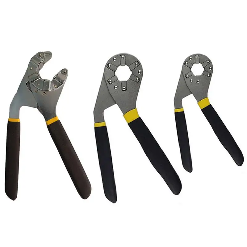 

6"8" Inch Profession Universal Hex Key Multitool Adjustable Open End Wrench Grip Pliers Spanner Wrench Household Repair Tool