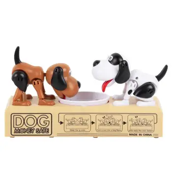 

Hungry Eating Dog Banco Canino Money Box Money Bank Automatic Stole Coin Piggy Bank Money Saving Box Gift for Kid Toy Home Decor